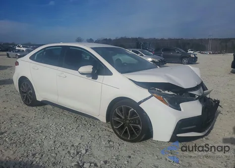 2020 Toyota Corolla Se from USA, damaged, VIN 5YFS4RCE8LP034934